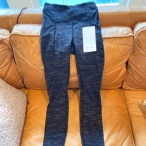 Brand New Lululemon Womens Power Thru High Rise Tight 28" size 2